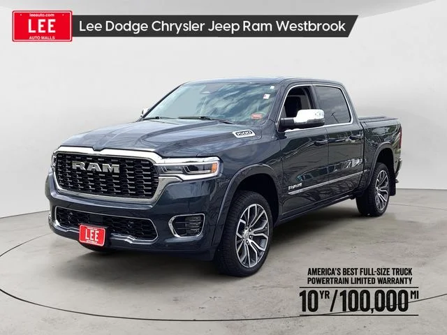 New 2026 Blue Metallic Ram TUNGSTEN CREW CAB 4X4 image 1