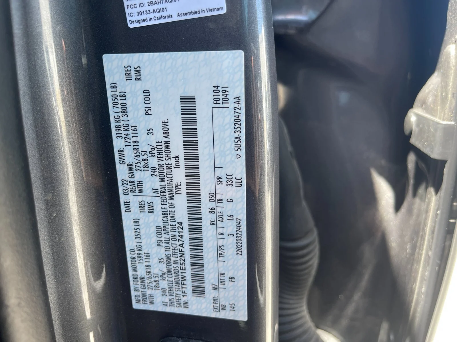 Used 2022 Gray Ford XLT image 33