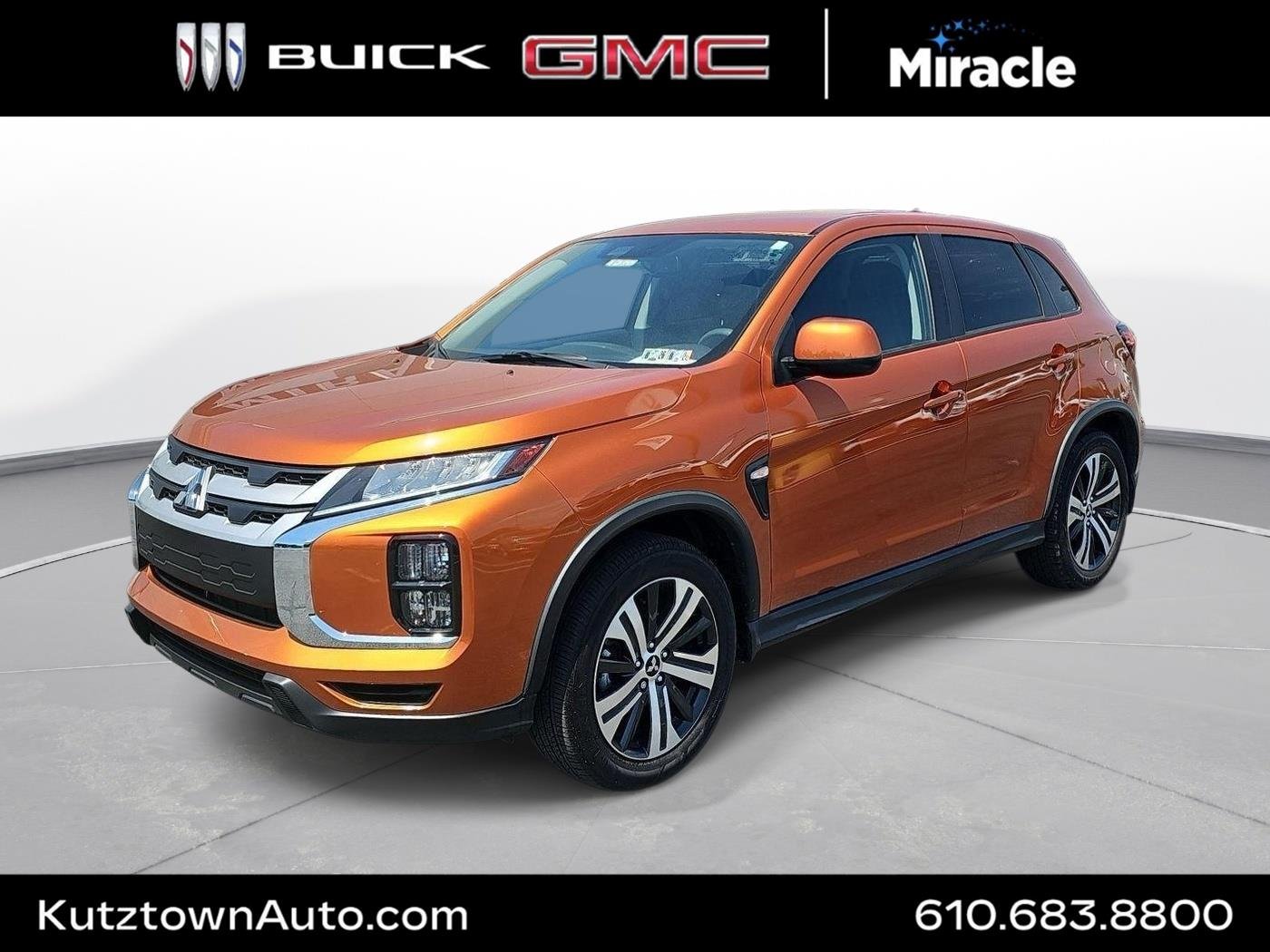 Used 2025 Sunshine Orange Metallic Mitsubishi ES image 1