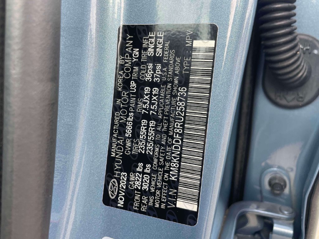 Certified Used 2024 Blue Hyundai SEL image 19