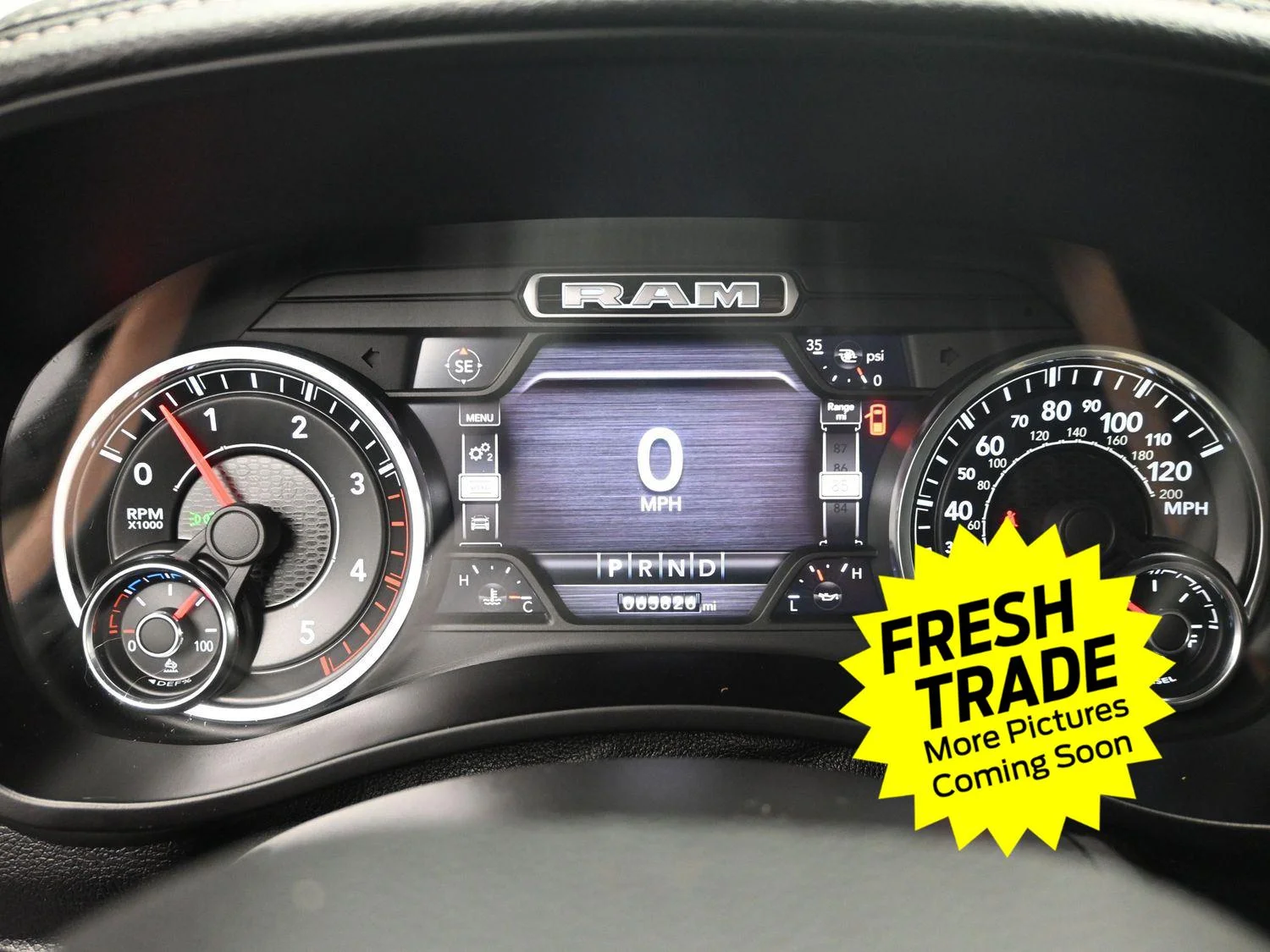 Used 2021 Granite Crystal Metallic Clearcoat Ram Laramie image 28