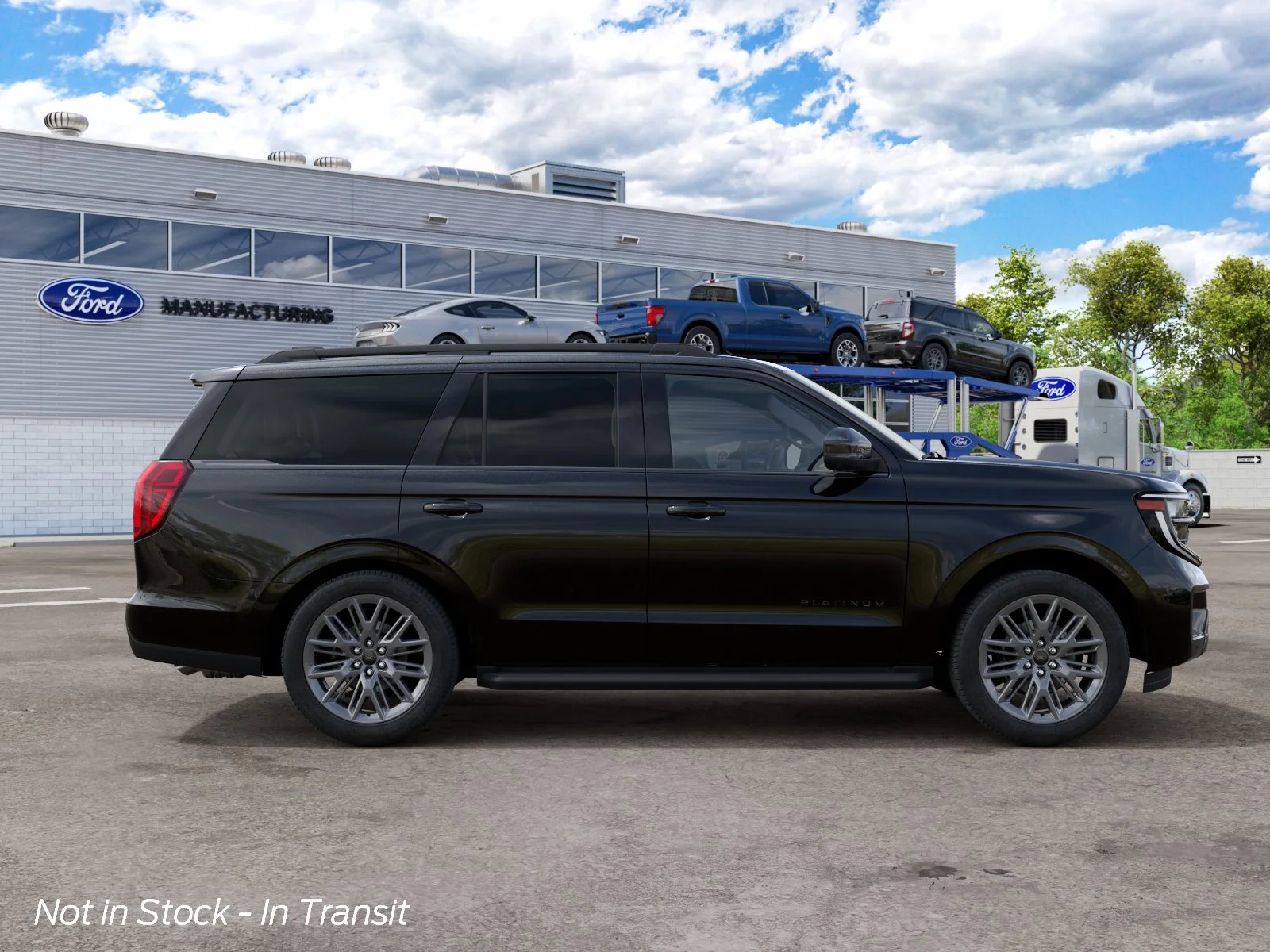 New 2027 Agate Black Metallic Ford Platinum image 5