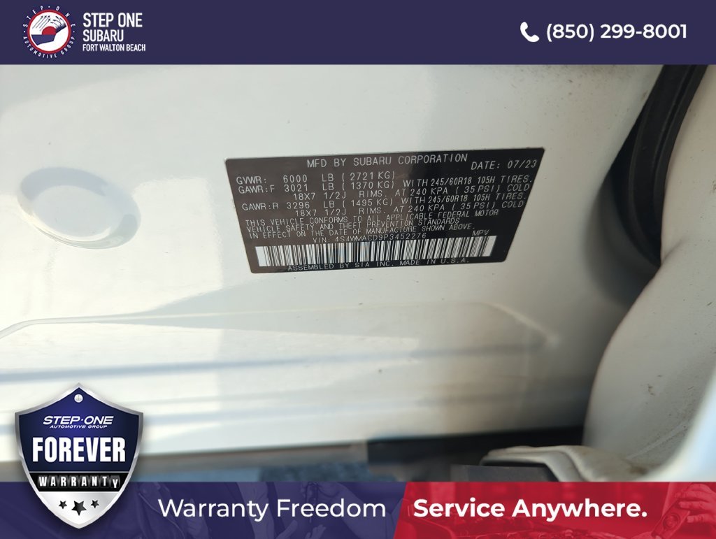 Used 2023 White Subaru Premium image 40