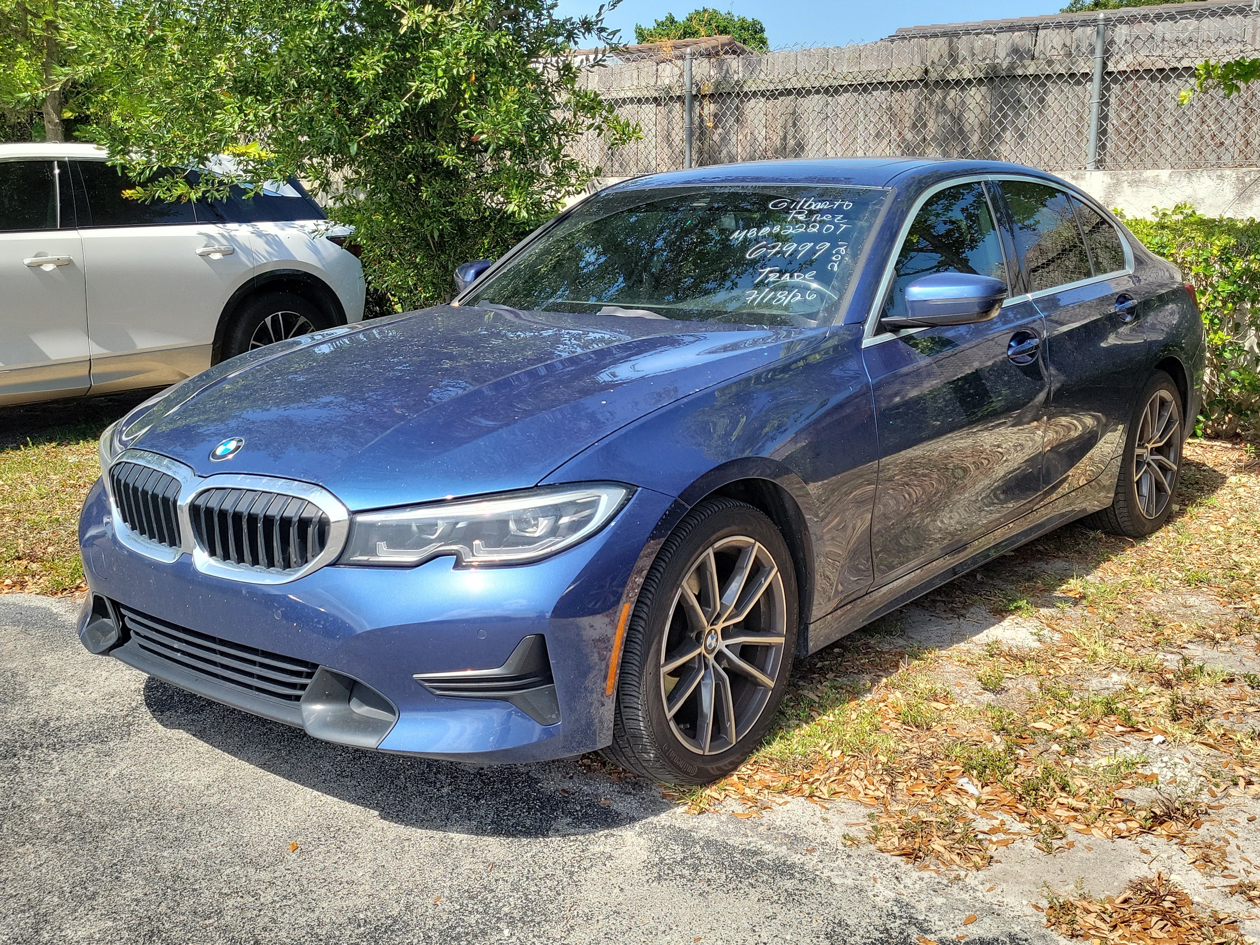 Used 2021 Phytonic Blue Metallic BMW 330i image 3