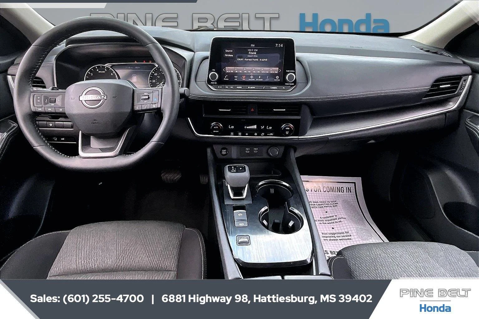 Used 2026 Deep Ocean Blue Pearl Nissan SV image 13