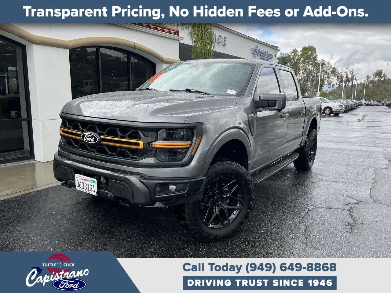 Used 2025 CARBONIZED GRAY M Ford Tremor image 1