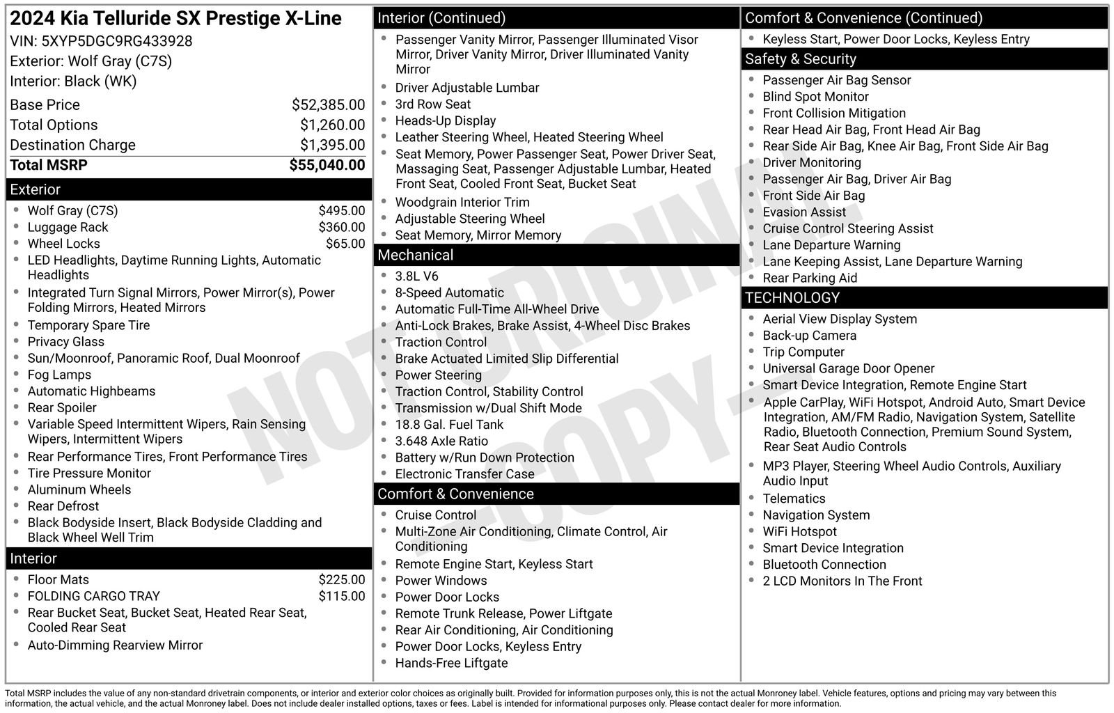 Used 2024 Gray Kia SX-Prestige X-Line image 10