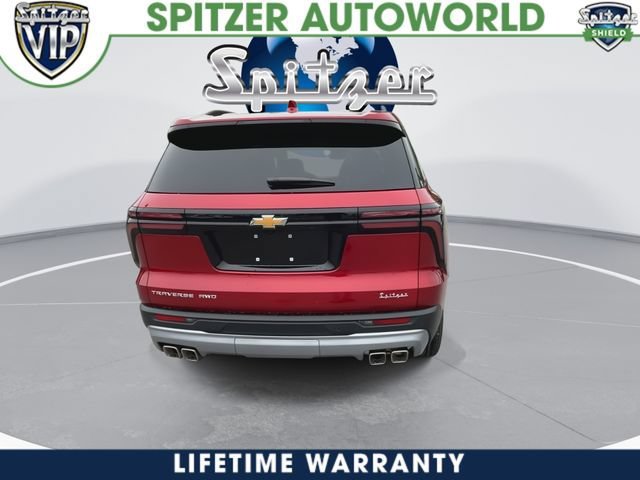2026 Chevrolet Traverse LT Red at Spitzer Autoworld Chevy Buick GMC Cadillac