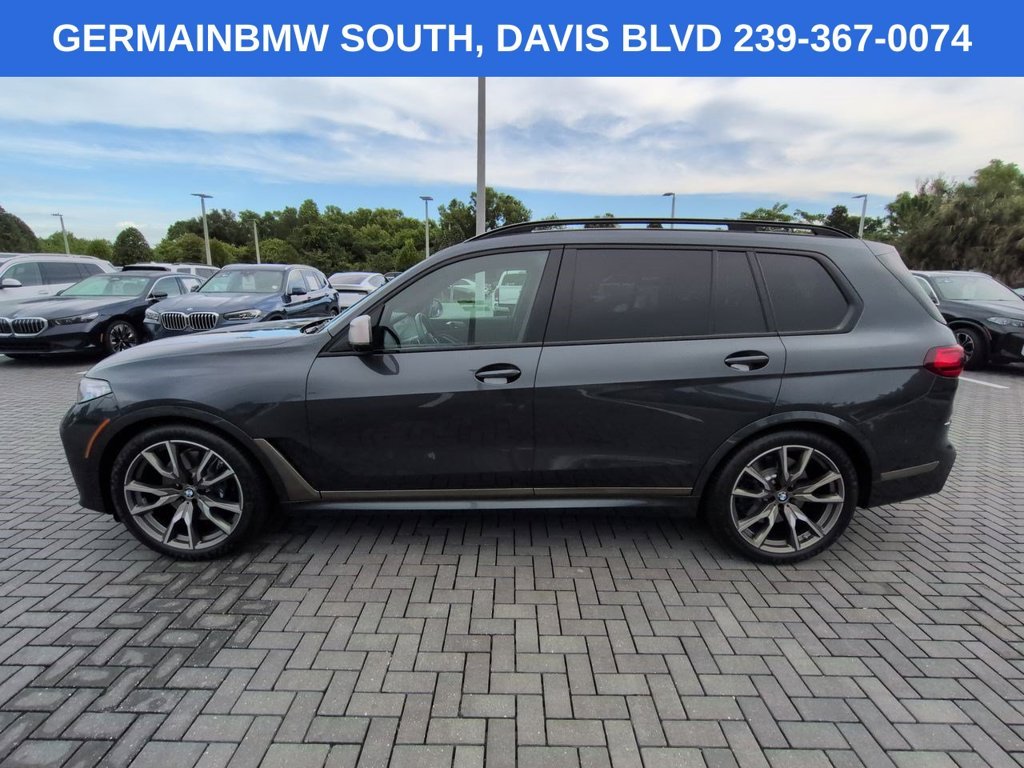 Used 2020 Gray Metallic BMW M50i image 8