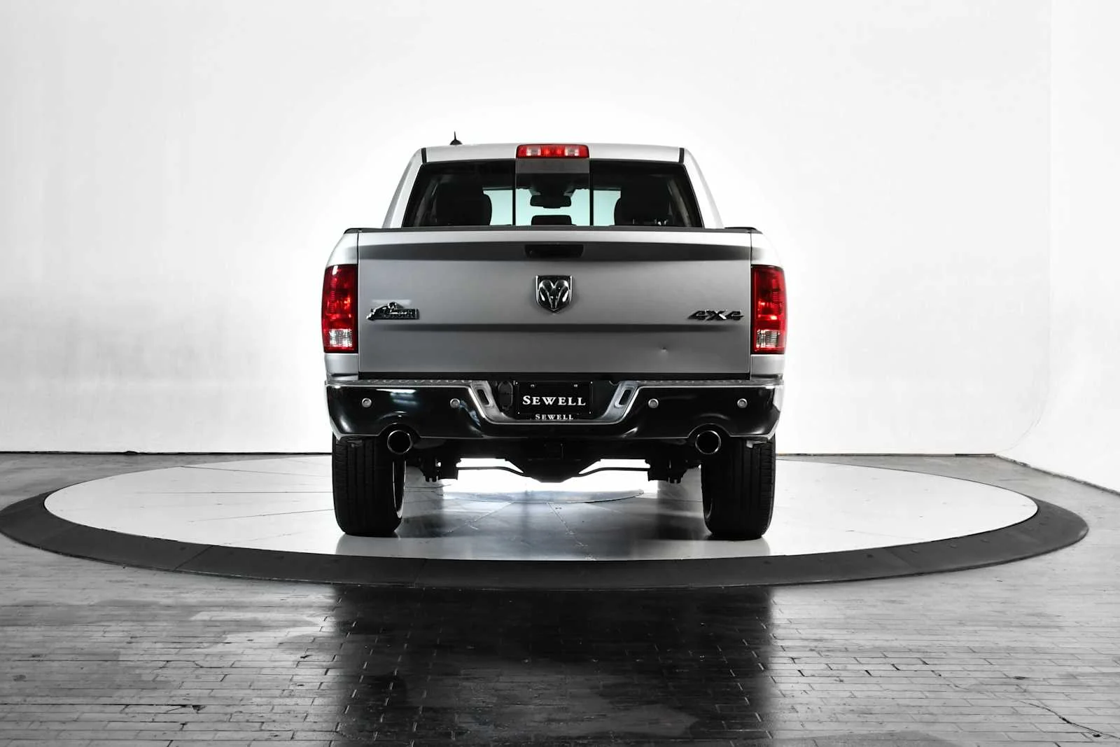 Used 2017 Bright Silver Metallic Clear Coat Ram Big Horn image 4