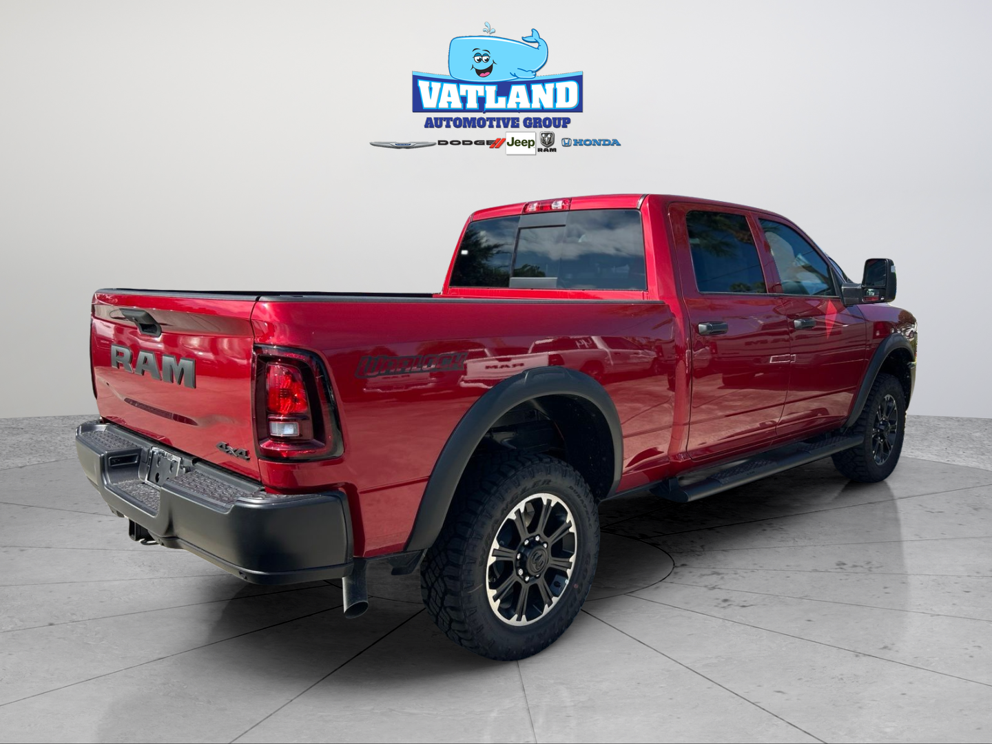 New 2026 Molten Red Pearl-Coat Exterior Paint RAM Tradesman image 5