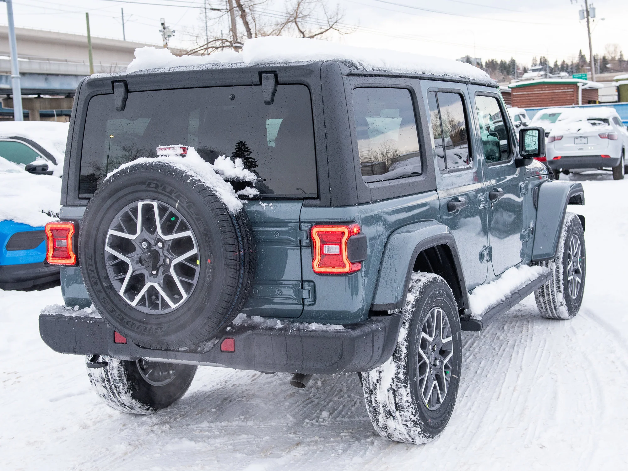 New 2026 Dark blue Jeep Sahara* 4 Door 4x4, Side Steps, Remote Start, Heated Seats image 5