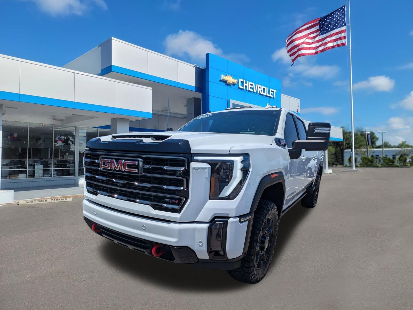 Used 2024 Summit White GMC AT4 image 7