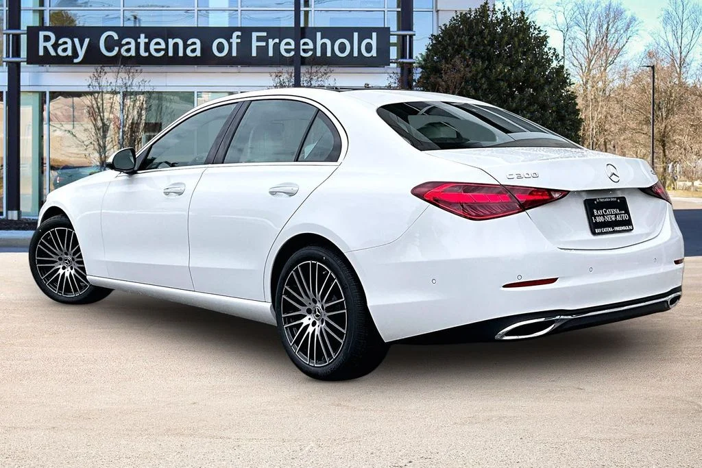 New 2026 White Mercedes-Benz C 300 image 3