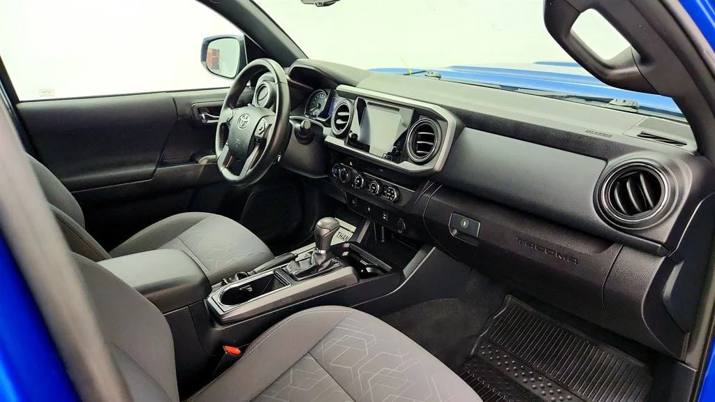 Used 2017 Blazing Blue Pearl Toyota TRD Sport Double Cab 6