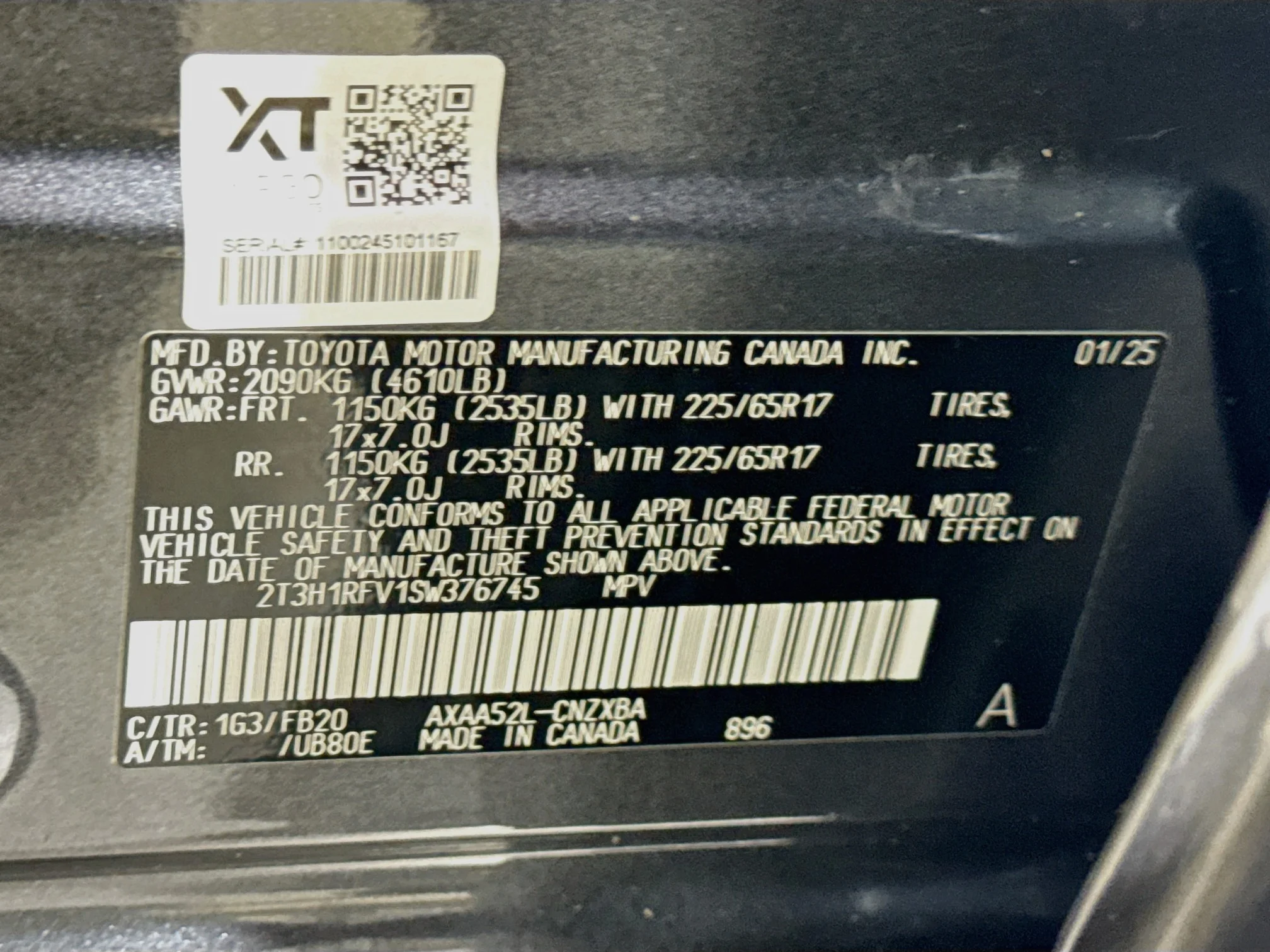 Certified Used 2025 Magnetic Gray Metallic Toyota LE image 31