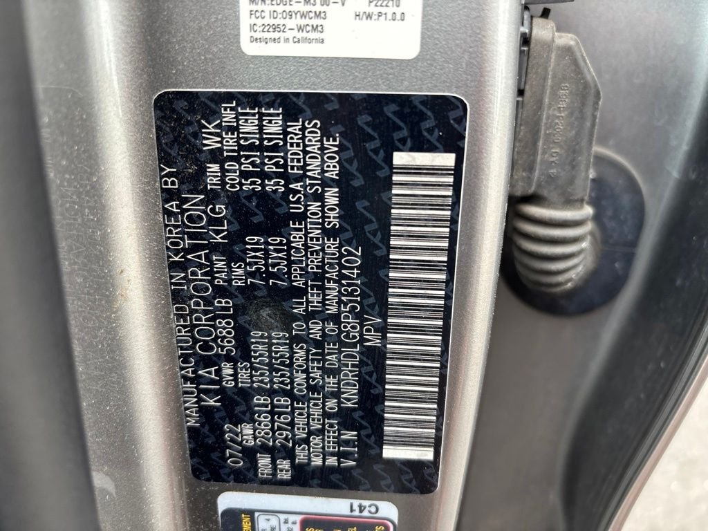 Used 2023 Gray Kia EX image 20