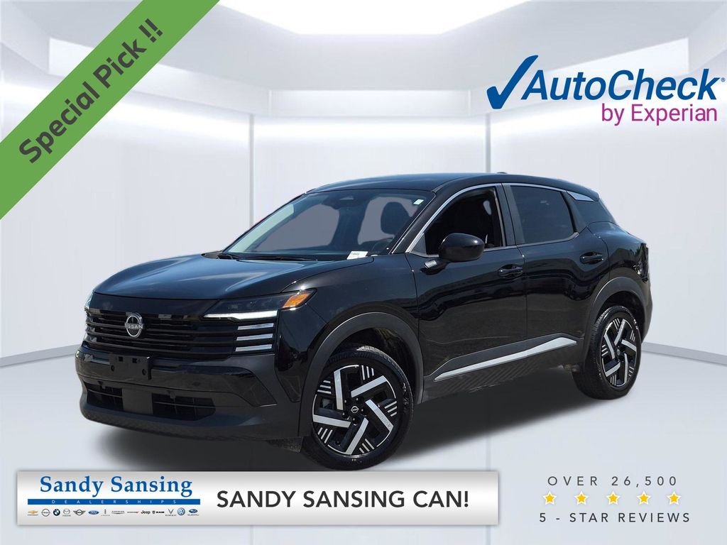 Used 2025 Black Nissan SV image 1