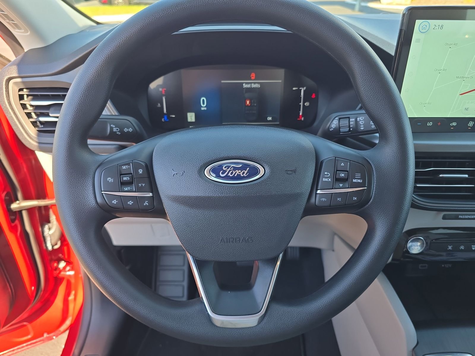 New 2026 Rapid Red Metallic Tinted Clearcoat Ford Active image 22