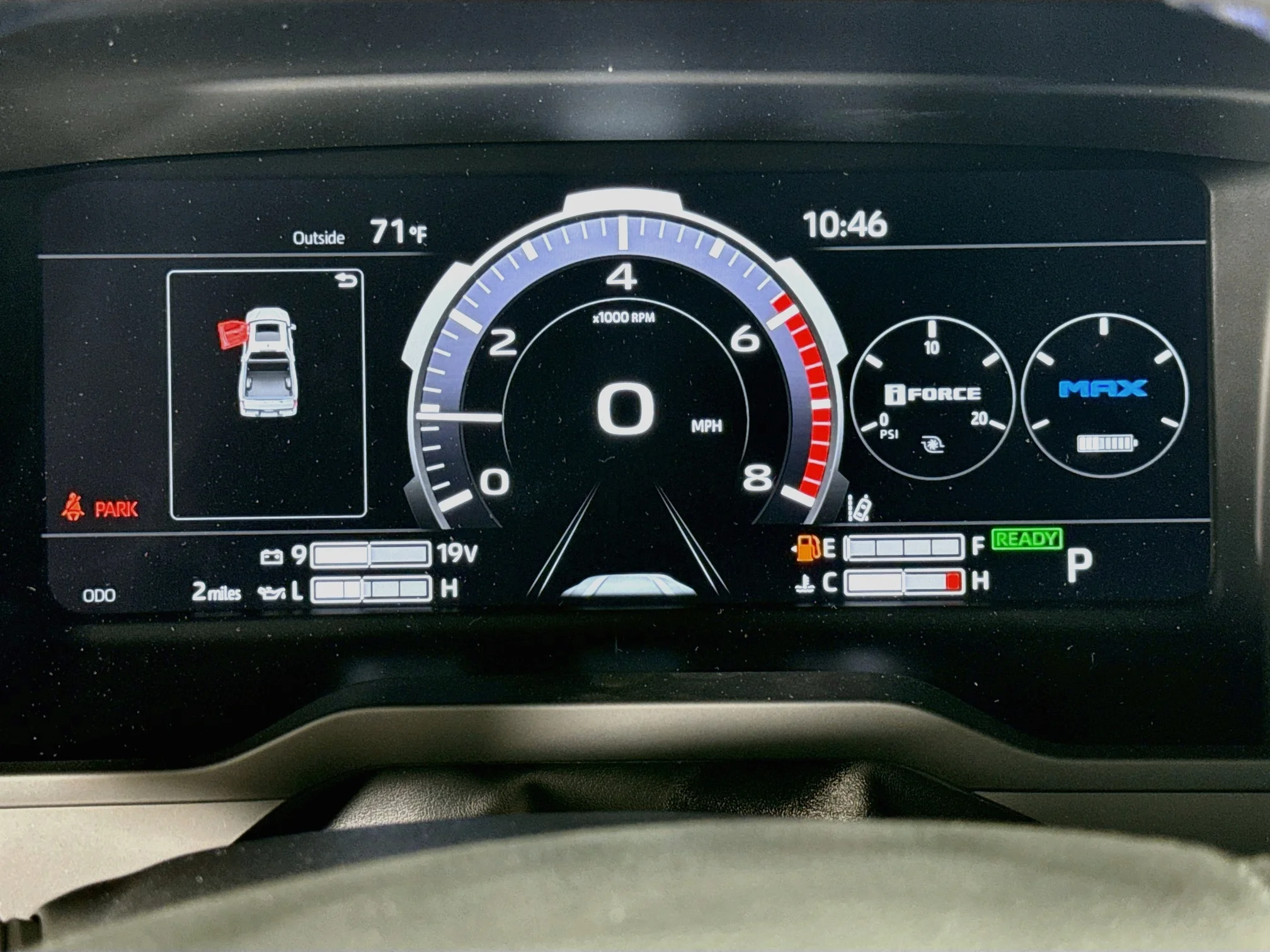 New 2026 Midnight Black Metallic Toyota Platinum Hybrid image 12