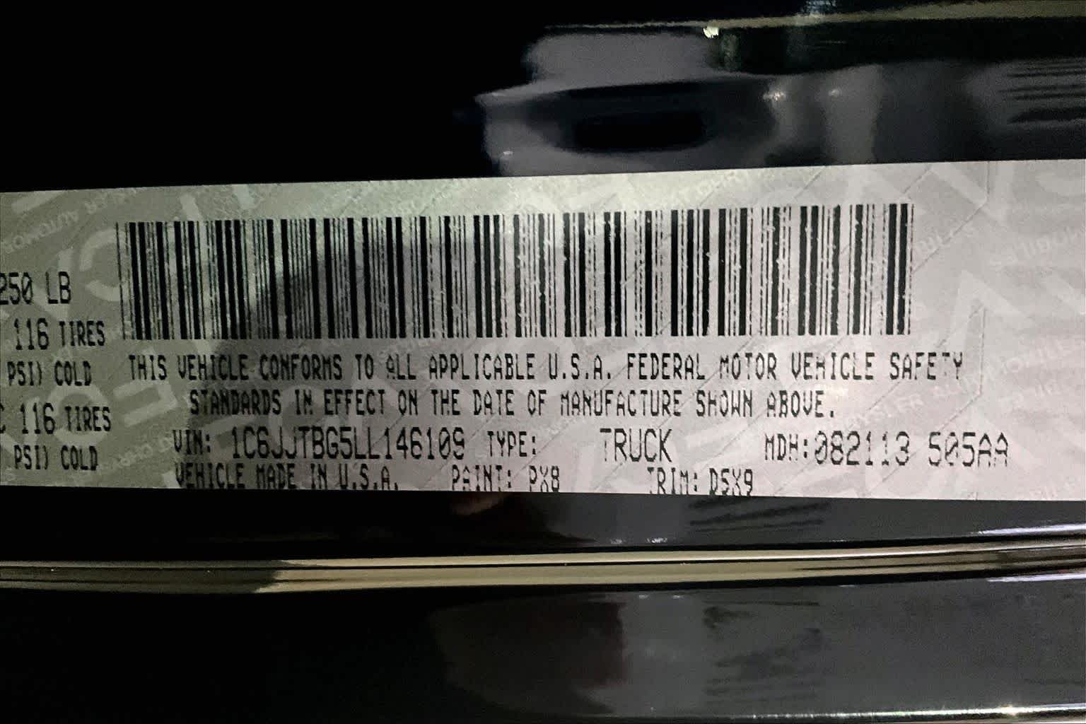 Used 2020 Black Clearcoat Jeep Rubicon image 32