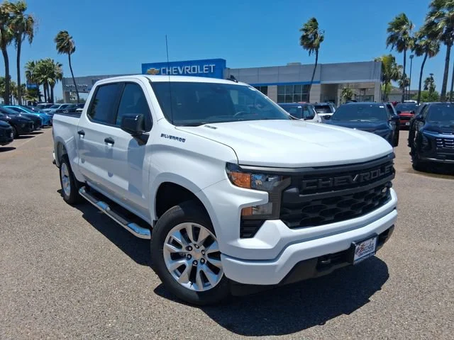 New 2026 Chevrolet Silverado 1500 Custom Rear Wheel Drive Crew Cab