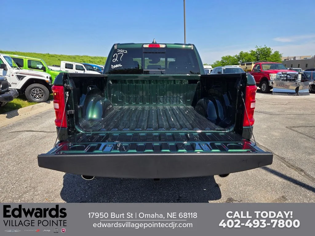 New 2026 Serrano-Green Metallic Exterior Paint RAM Laramie image 29