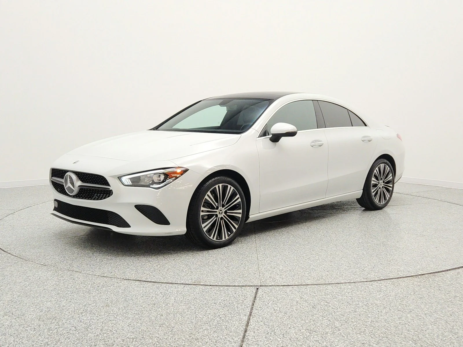 Used 2023 Digital White Metallic Mercedes-Benz CLA 250 Coupe image 1