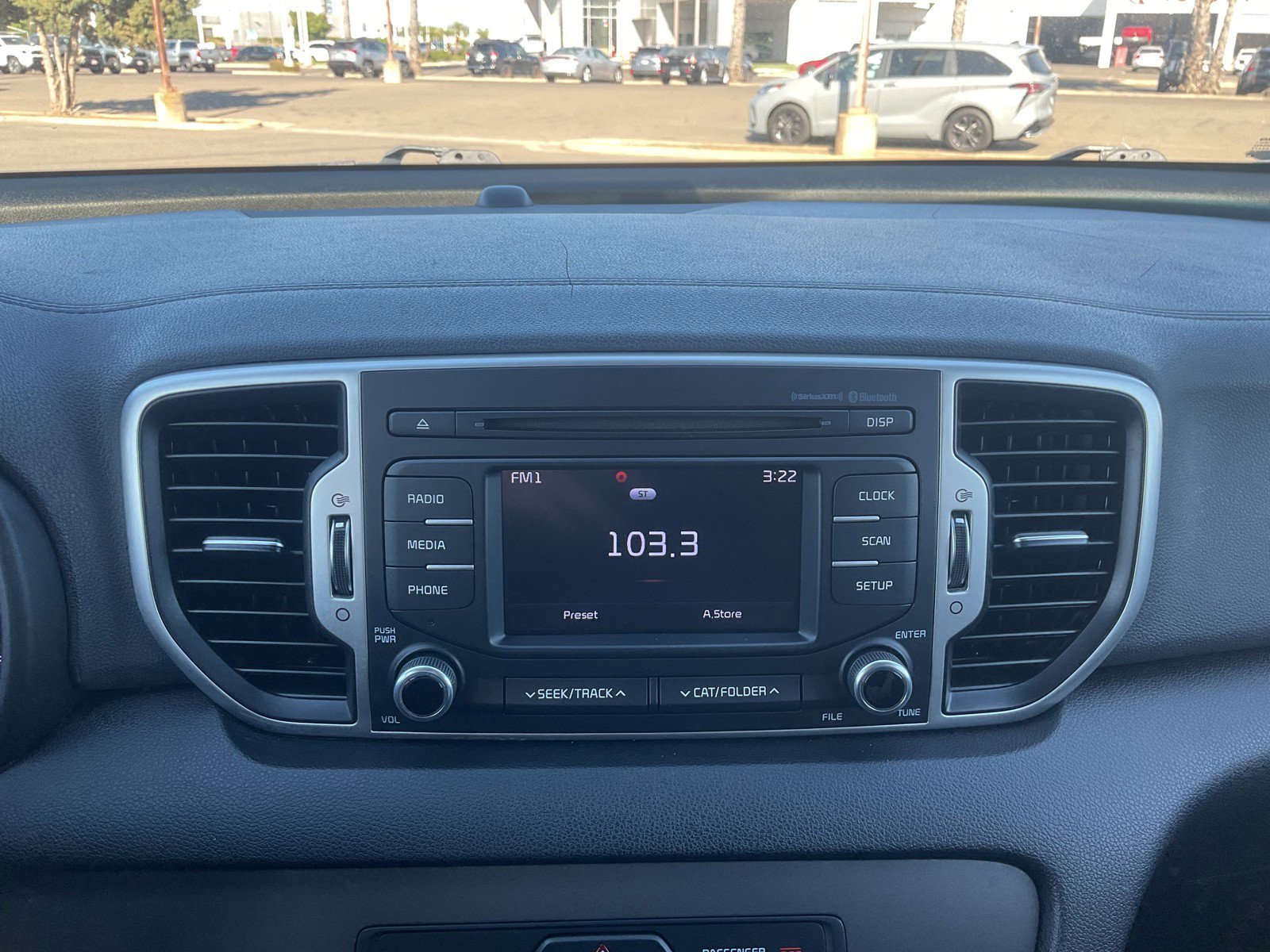 Used 2017 Black Cherry Kia LX image 23
