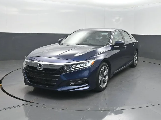 Used 2019 Blue Honda EX image 1
