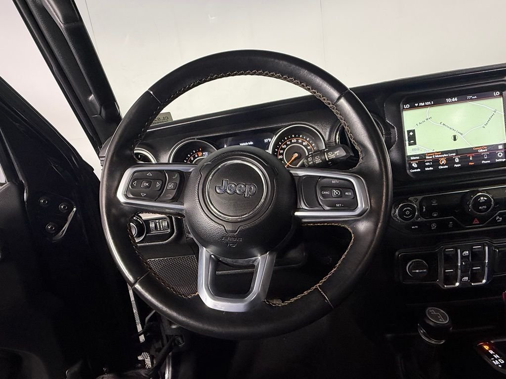 Used 2021 Black Jeep Unlimited Sahara High Altitude image 14