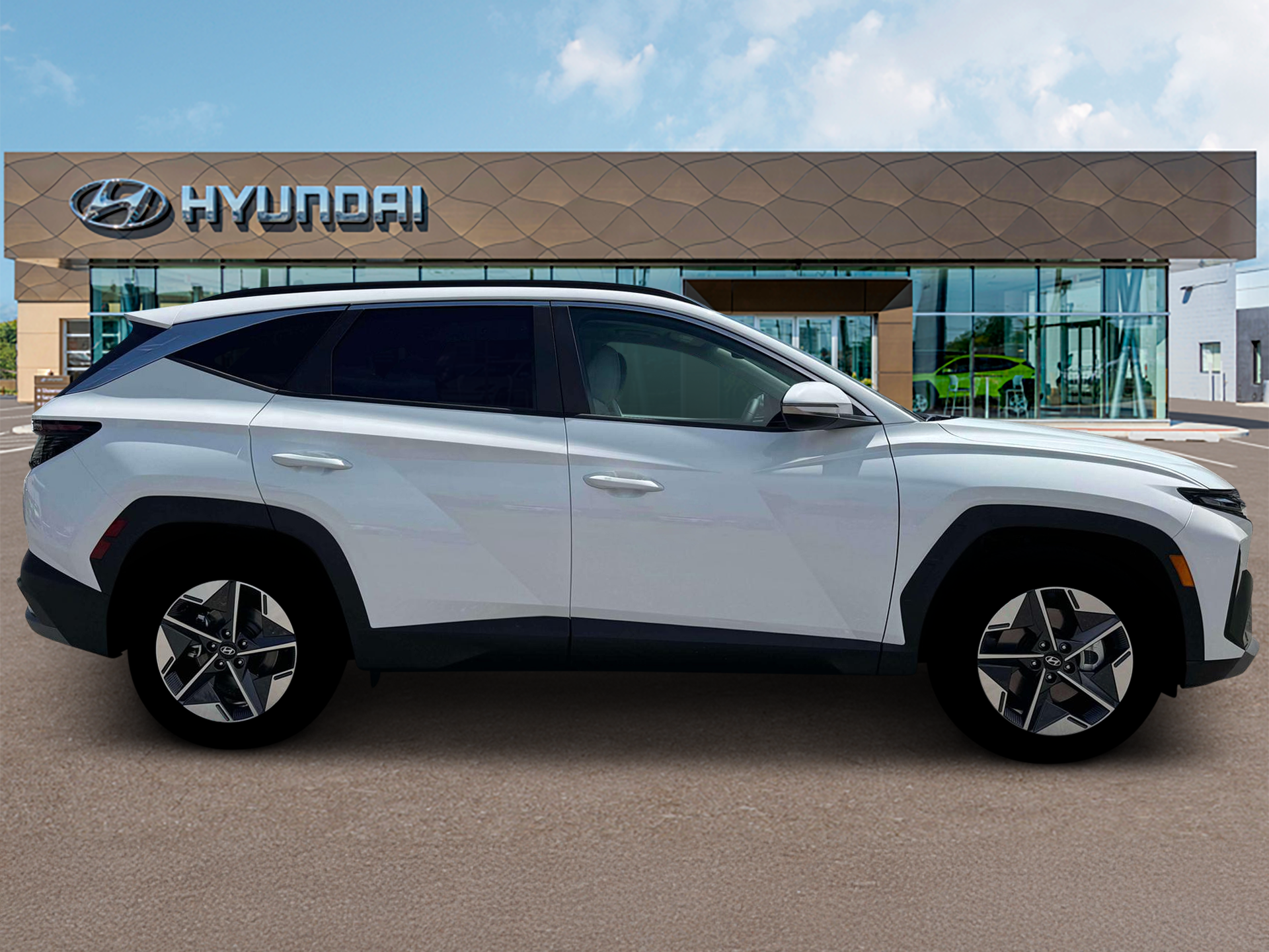 New 2026 White Hyundai SEL Premium AWD image 9
