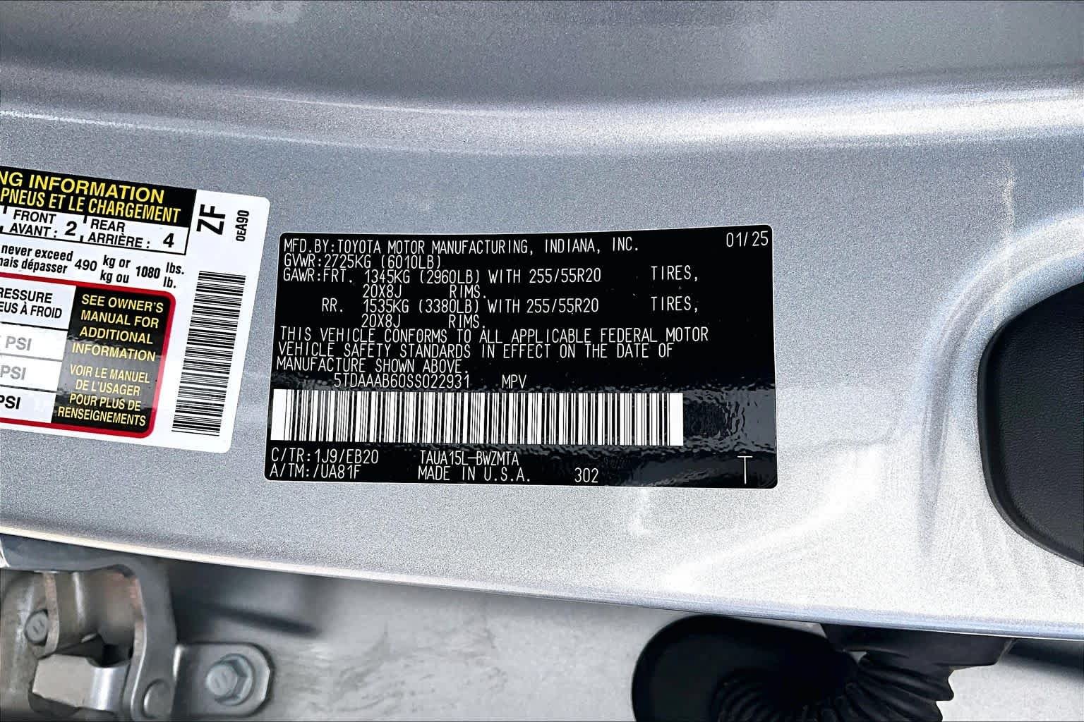 Used 2025 Celestial Silver Metallic Lexus Premium image 34