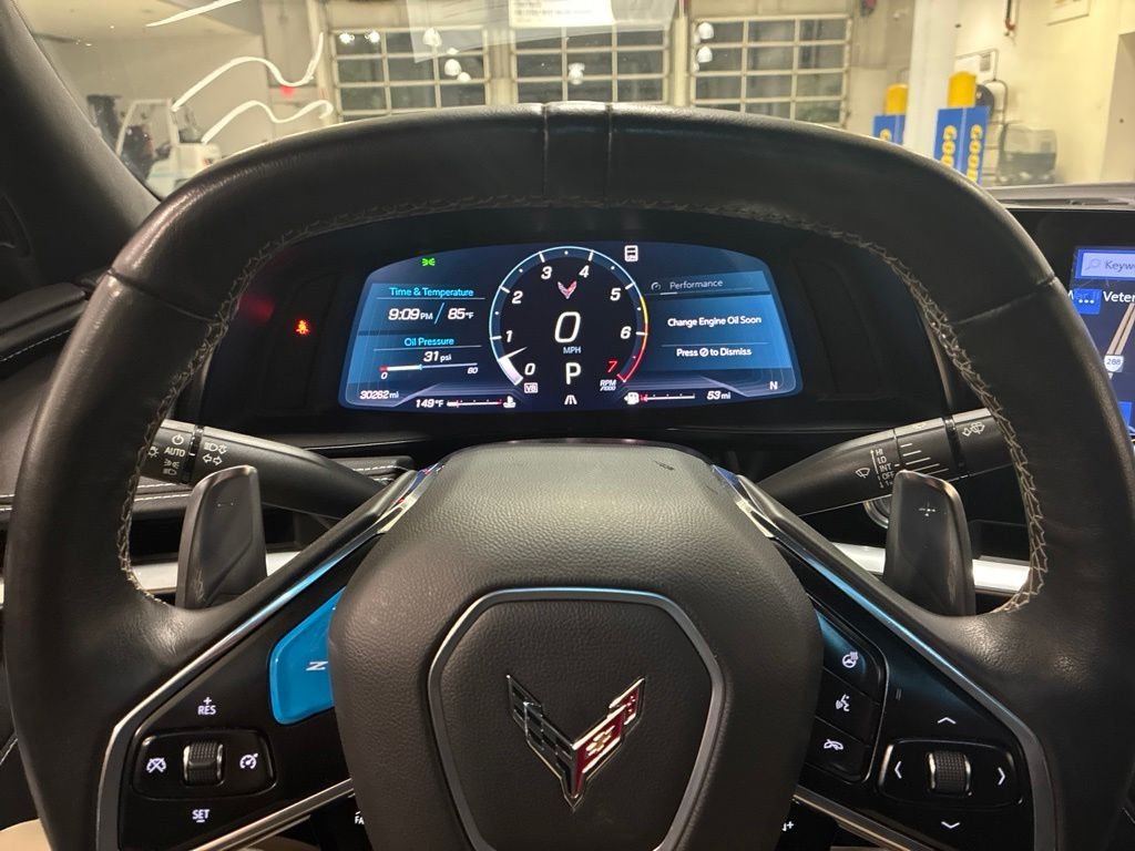 Used 2021 Blue Chevrolet Stingray image 14