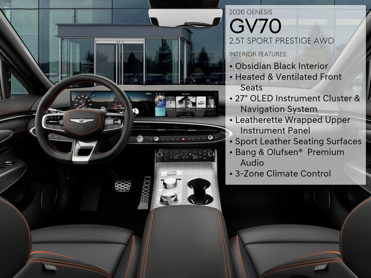 New 2026 Black Genesis 2.5T SPORT PRESTIGE image 17