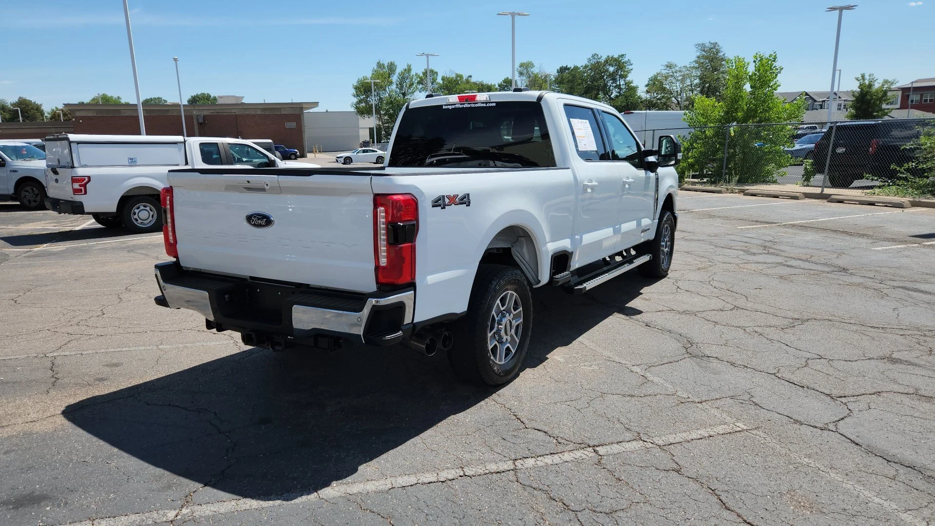 Certified Used 2025 Oxford White Ford LARIAT image 9