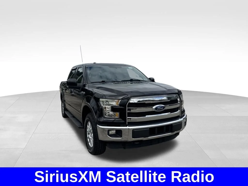 Used 2016 Shadow Black Ford Lariat image 4