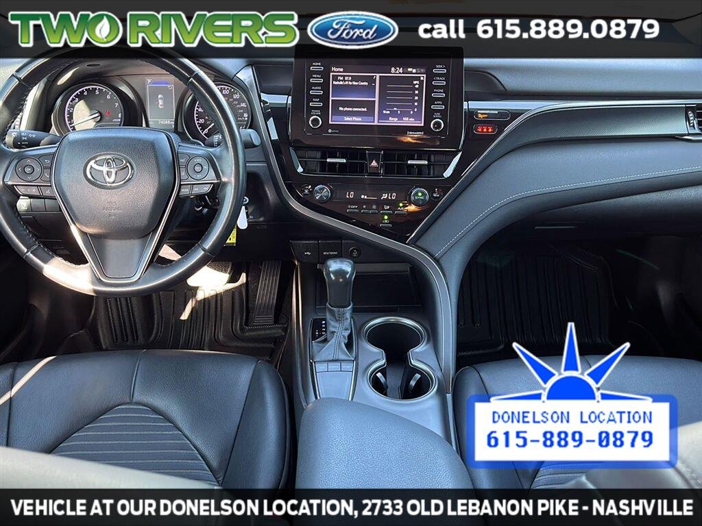 Used 2022 Supersonic Red Toyota SE image 35