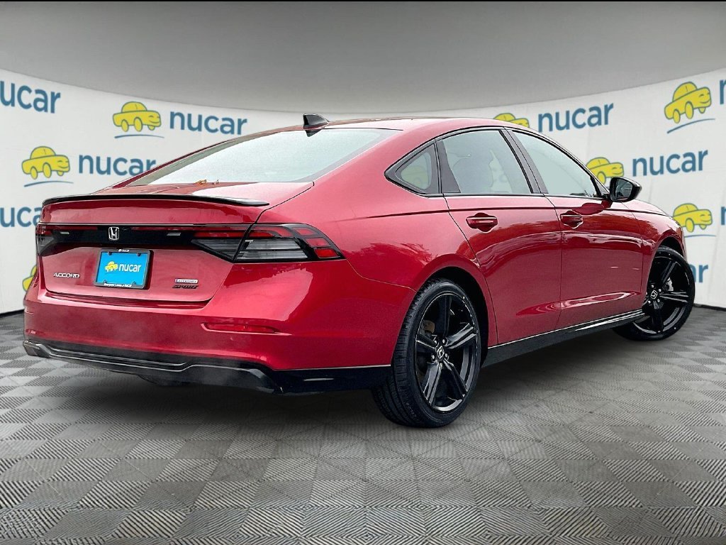 Used 2023 Radiant Red Metallic Honda Sport-L image 6