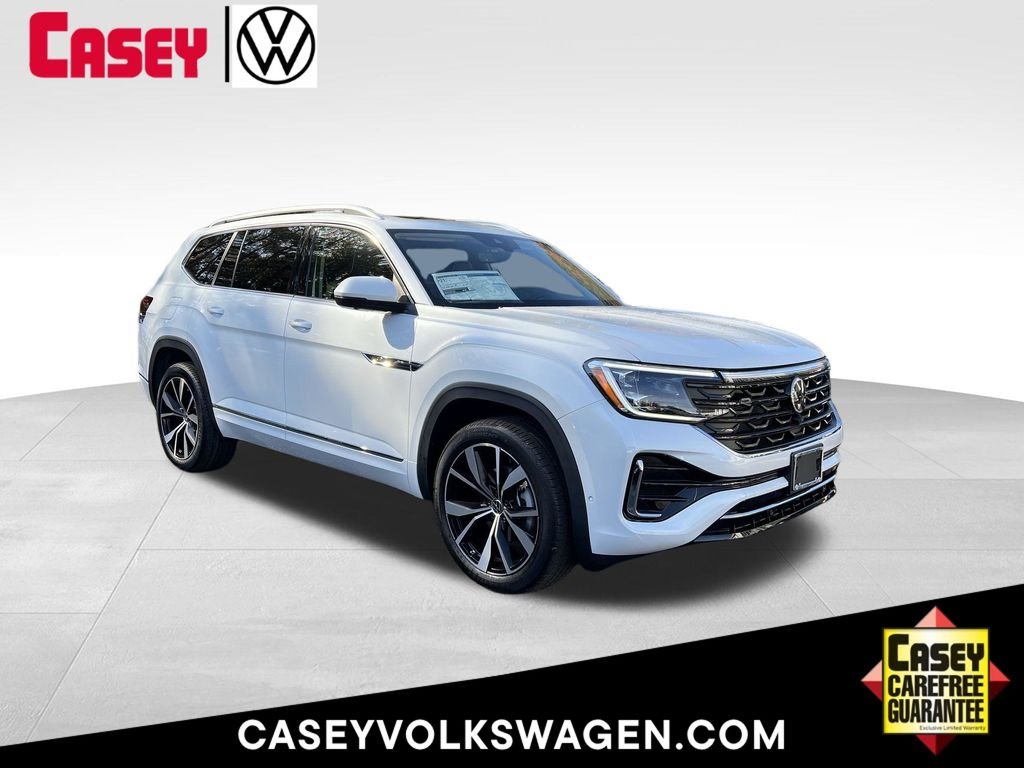 Used 2025 Opal White Pearl Volkswagen 2.0T SEL Premium R-Line image 1