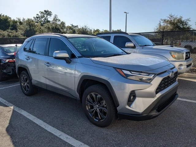 Certified Used 2022 Silver Toyota XLE Premium image 1