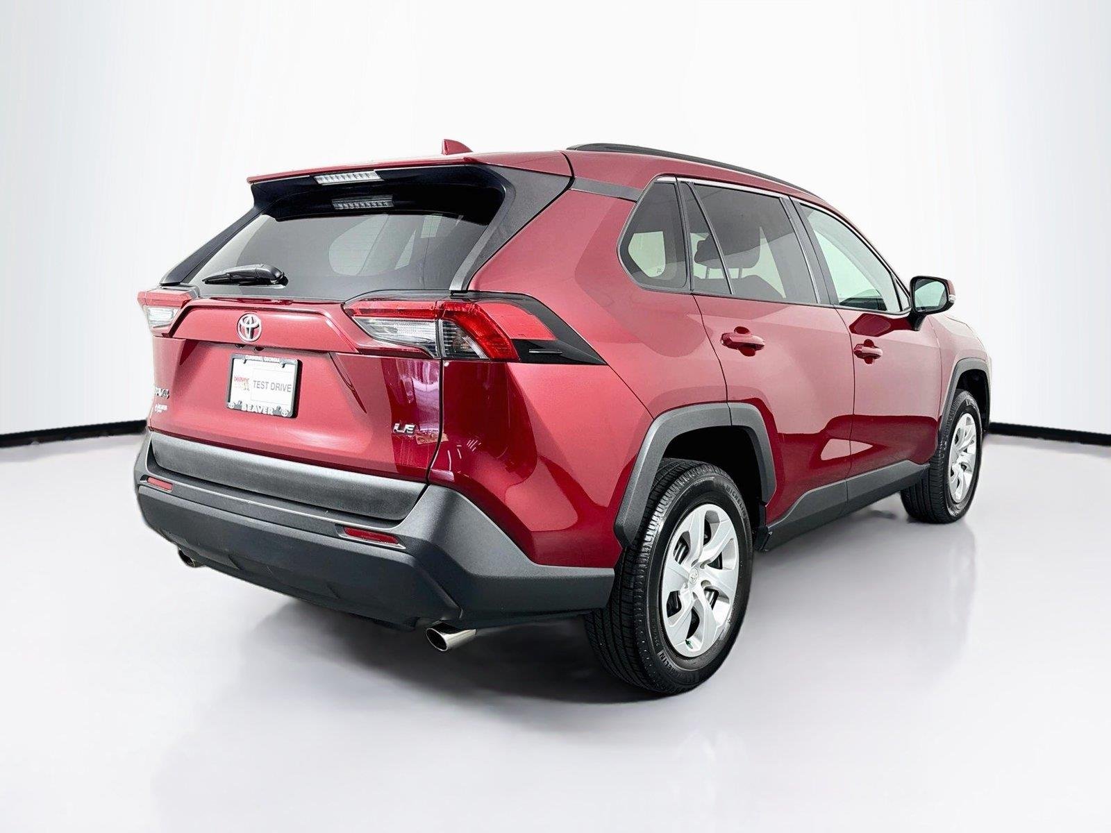 Used 2019 Ruby Flare Pearl Toyota LE image 2