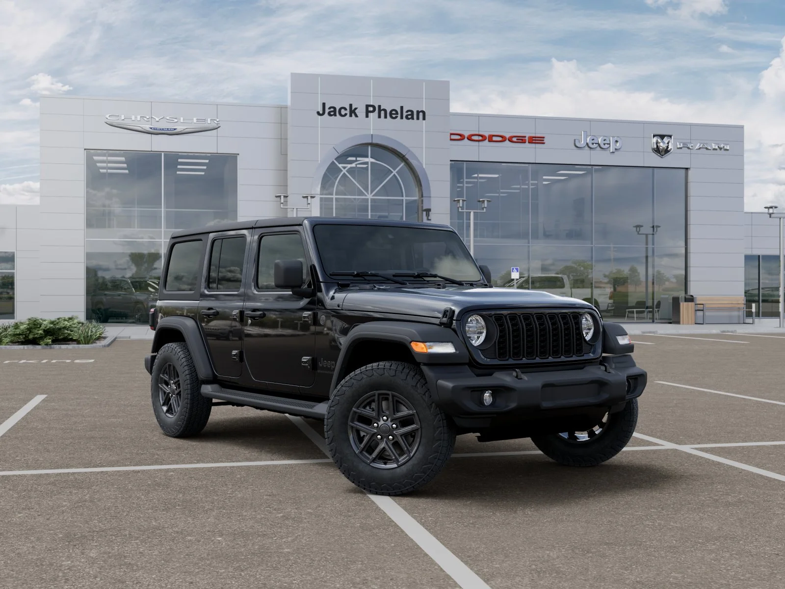 New 2026 Black Clear-Coat Exterior Paint Jeep Sport S image 31