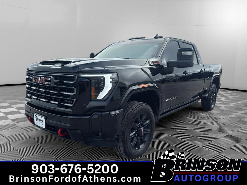 Used 2025 Onyx Black GMC AT4 image 1