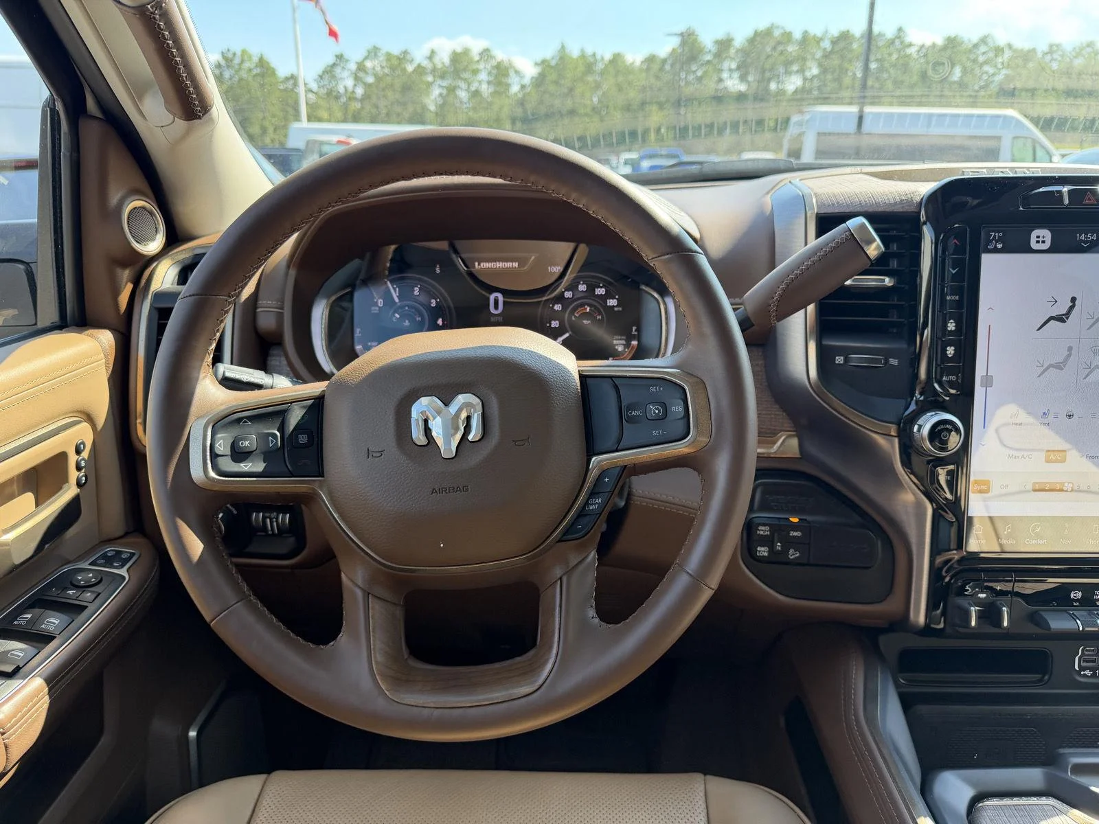 Used 2023 Pearl White Ram Longhorn image 8