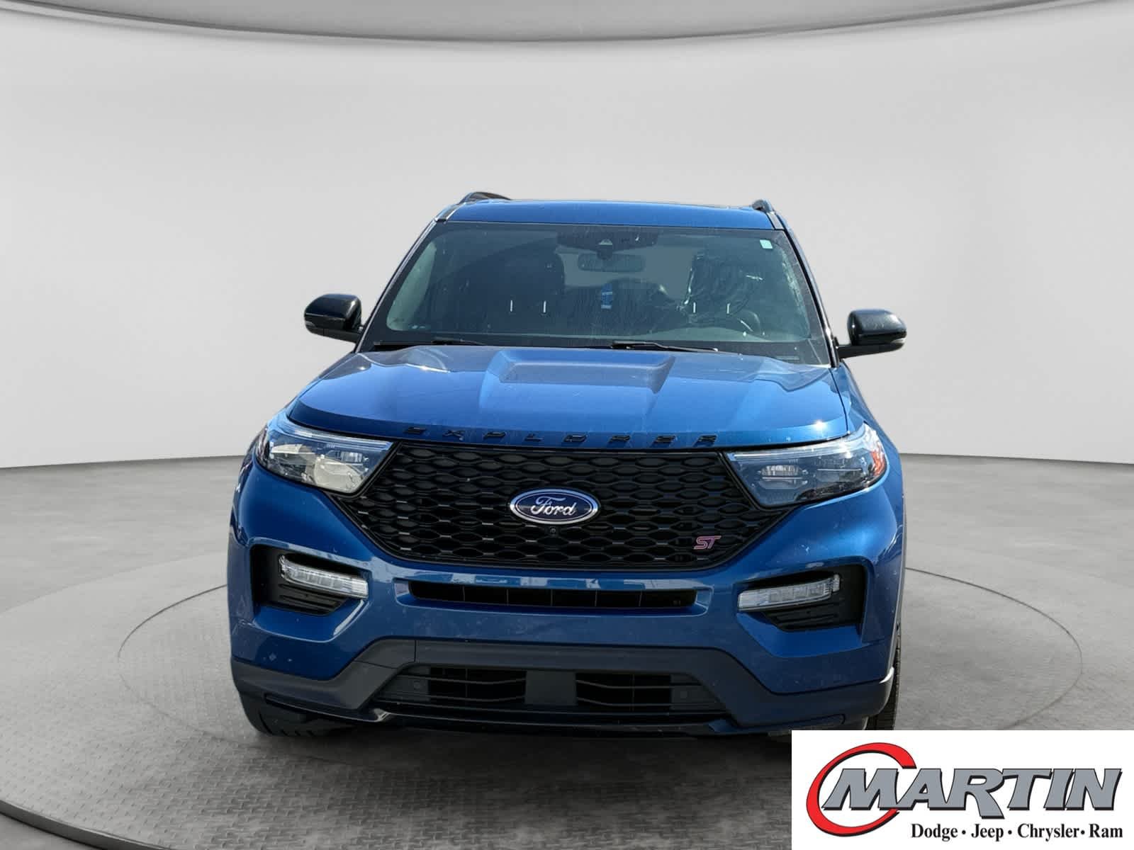 Used 2020 Atlas Blue Metallic Ford ST image 2
