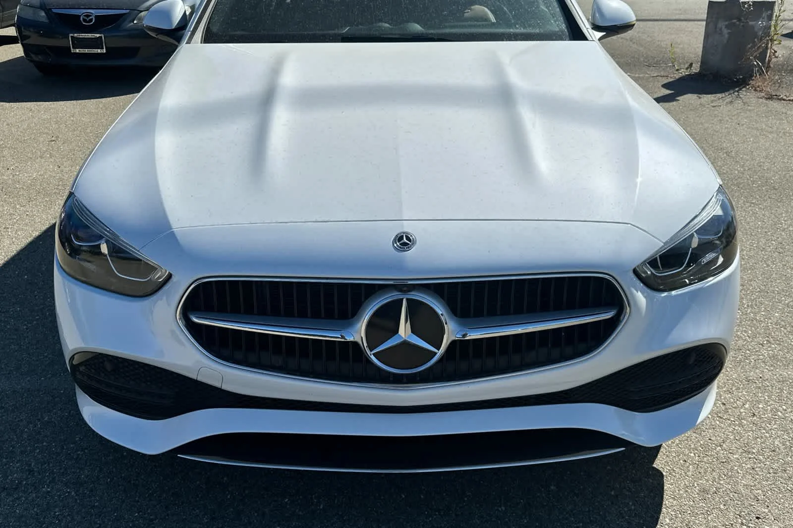 Used 2022 MANUFAKTUR Moonlight White Metallic Mercedes-Benz C 300 image 9