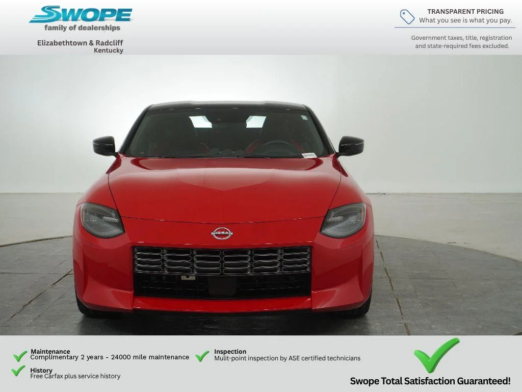 New 2026 Solid Red/Super Black Nissan Performance image 9