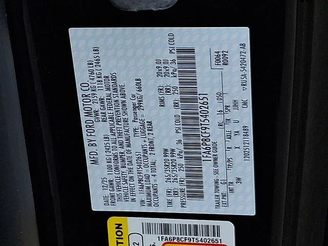 New 2026 Shadow Black Ford GT Premium image 14