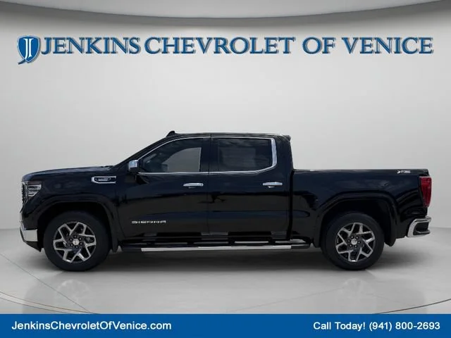 Used 2023 ONYX BLACK GMC SLT image 2